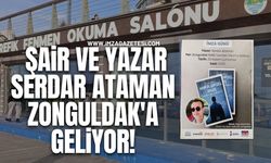 Şair ve Yazar Serdar Ataman Zonguldak'ta okurlarıyla Buluşuyor