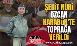 Şehit Nuri Özcan, Karabük'te Toprağa Verildi...