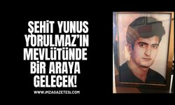 Zonguldak Protokolü Şehit Yunus Yorulmaz’ın Mevlüt’ünde bir araya gelecek