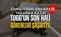 Kaza Yapan TOGG'un Son Hali Görenleri Şaşırttı!