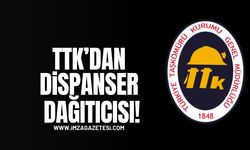 TTK’dan Dispanser Dağıtıcısı…!