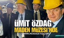 Ümit Özdağ Zonguldak Maden Müzesi'ni Gezdi