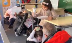 Miniklere Depremden Korunmayı ve Afetlerden Nasıl Hareket Edileceği Öğretildi