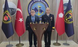 Karadeniz Bölge Komutanı Korkut, Rektör Özölçer’i Makamında Kabul Etti...