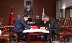 Millet Bahçesi Projesi ve Yatırımlar Hakkında İstişarede Bulundular...