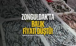 Zonguldak’ta Balık Fiyatı Düştü!