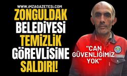 Zonguldak Belediyesi Temizlik Görevlisine Saldırı! “Can Güvenliğimiz Yok "