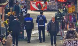 Kaldırımları işgal eden esnafa zabıtadan uyarı!