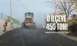 O İlçeye 450 Ton…!