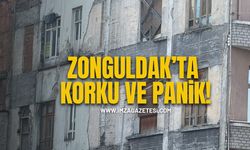 Zonguldak'ta korku ve panik!