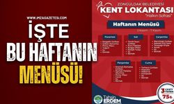 Kent Lokantasında bu hafta menü belli oldu!