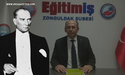 Eğitim-İş Zonguldak Şubesi: “Atatürk’ün izinde laik ve bilimsel eğitim için mücadeleye devam edeceğiz”