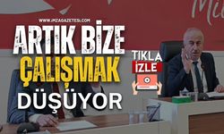 "Artık Bize Çalışmak Düşüyor"