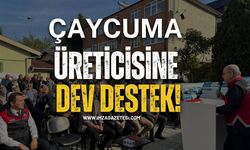 Çaycuma Üreticisine Dev Destek!