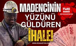 Madencinin Yüzünü Güldüren İhale!