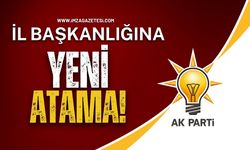 AK Parti il başkanlığına atama yapıldı!