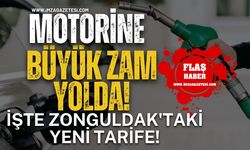 Motorine Büyük Zam Yolda! İşte Zonguldak'taki Yeni Tarife!
