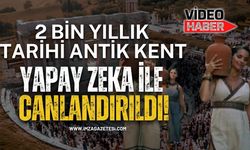 2 Bin Yıllık Tarihi Antik Kent Yapay Zeka İle Canlandırıldı!