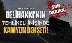 Delihakkı'nın Tehlikeli İnişinde Kamyon Dehşeti!