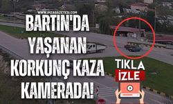 Bartın'da Yaşanan Korkunç Kaza Kamerada!