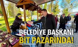 Belediye Başkanı Bit Pazarında!