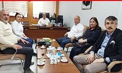 Çaycumalı Gazeteciler Başhekim ve Hastane Müdürünü Ziyaret Etti