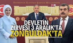 Devletin Zirvesi 3 Aralık'ta Zonguldak'ta
