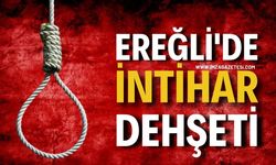 Ereğli'de İntihar Dehşeti: Kadını Asılı Buldular!