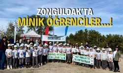 Zonguldak’ta Minik Öğrenciler…!