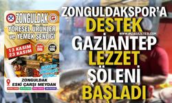 Zonguldakspor'a Destek: Gaziantep Lezzet Şöleni Başladı