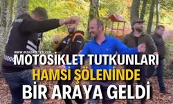 Motosiklet Tutkunları Hamsi Şöleninde Bir Araya Geldi