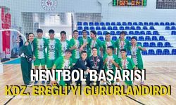 Hentbol Başarısı Kdz. Ereğli'yi Gururlandırdı