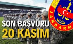 Son Başvuru 20 Kasım: Jandarma 29 Sözleşmeli Personel Alacak