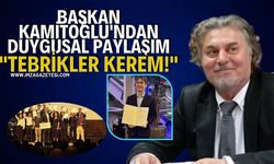 Başkan Kamitoğlu'ndan Duygusal Paylaşım: "Tebrikler Kerem!"