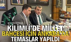 Kilimli'de Millet Bahçesi Projesi İçin Ankara'da Temaslar Yapıldı