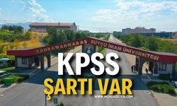 KPSS Şartı Var: KSÜ 110 Sözleşmeli Personel Alımı Başladı