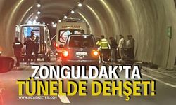 TÜNELDE DEHŞET! OTOMOBİL DUVARA ÇARPTI: 4 KİŞİ AĞIR YARALI