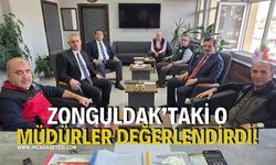 Zonguldak’taki O Müdürler Değerlendirdi!