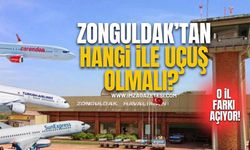 Sizce Zonguldak Havalimanı'ndan hangi illere uçuş olmalı? Ankette o il farkı açıyor!