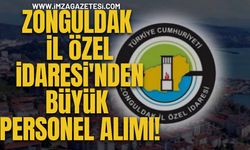 Zonguldak İl Özel İdaresi'nden Büyük Personel Alımı!