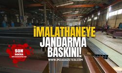 İmalathaneye Jandarma Baskını! 2 Tutuklama!