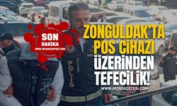 Zonguldak'ta pos cihazı üzerinden tefecilik!