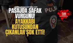 Pasajda Şafak Vurgunu! Ayakkabı Kutularından Çıkan Şok Etti!