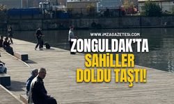 Zonguldak'ta sahiller doldu taştı!