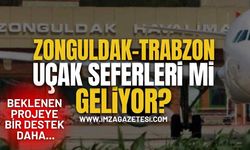 Zonguldak-Trabzon Uçak Seferleri Mi Geliyor? Beklenen Projeye Bir Destek Daha...