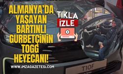 Almanya'da yaşayan Bartınlı gurbetçinin TOGG heyecanı...