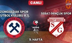 Zonguldakspor - Sebat Gençlikspor maçı! Maçta Goool sesi!