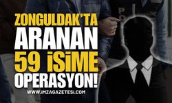 Zonguldak’ta Aranan 59 Kişi Kıskıvrak! | Zonguldak haber