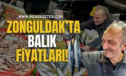 Zonguldak’ta balık fiyatları!