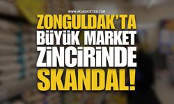 Zonguldak'ta Büyük Market Zincirinde Skandal